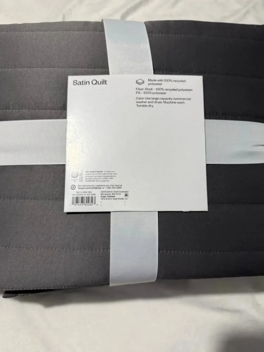 Room Essentials Satin Quilt Twin/Twin Extra Long